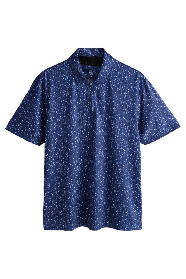 Next Poloshirt Active Golf Poloshirt mit geometrischem Print (1-tlg) von Next