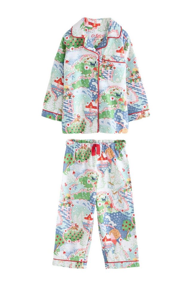 Next Pyjama Cath Kidston Schlafanzug, Christmas Journey (2 tlg) von Next