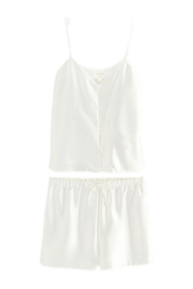 Next Pyjama Kurzer Satin-Schlafanzug mit Camisole, Brautmode (2 tlg) von Next