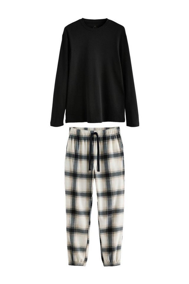 Next Pyjama Strukturierter Schlafanzug mit langem Arm (2 tlg) von Next