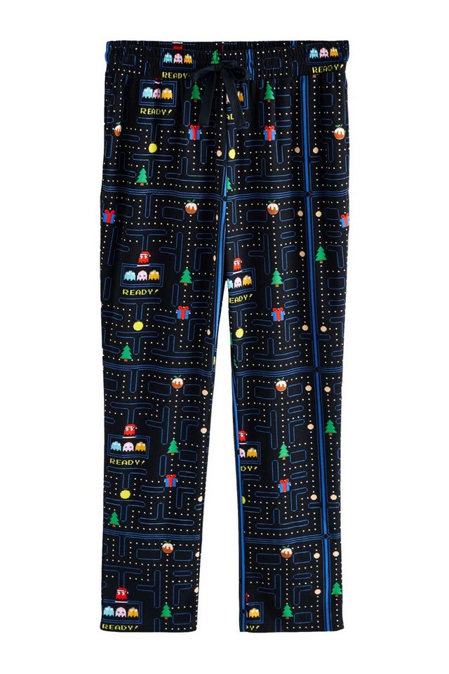 Next Pyjamahose Pyjamahose mit Pac-Man-Print (1-tlg) von Next