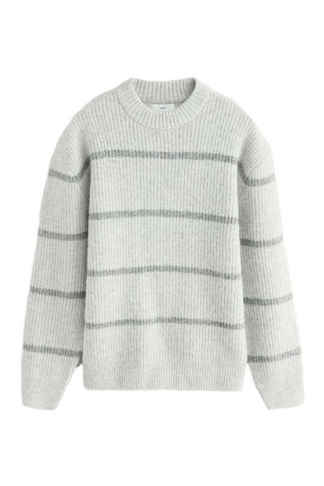 Next Rundhalspullover Regular Fit Rundhalspullover mit Querstreifen (1-tlg) von Next