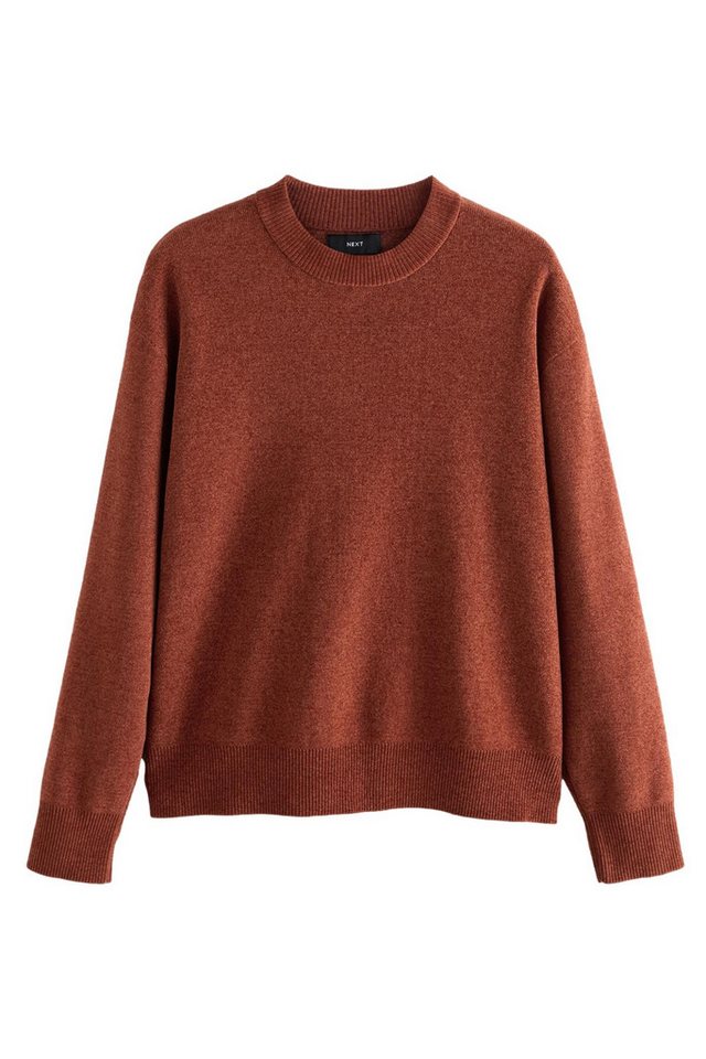 Next Rundhalspullover Relaxed Fit Rundhalspullover aus Chenille (1-tlg) von Next