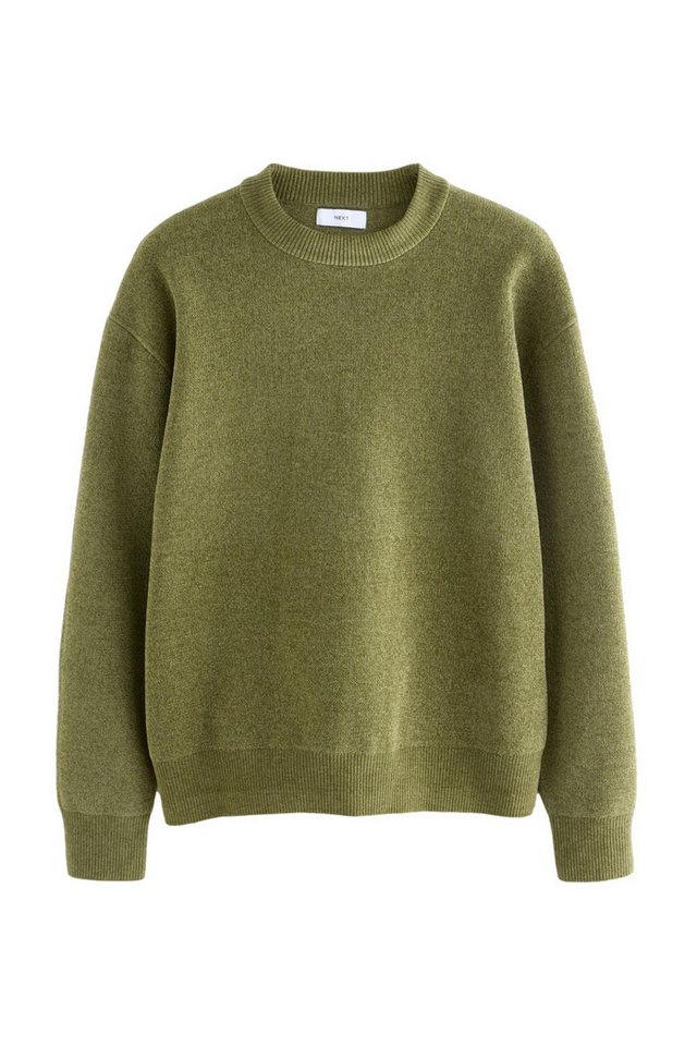 Next Rundhalspullover Relaxed Fit Rundhalspullover aus Chenille (1-tlg) von Next