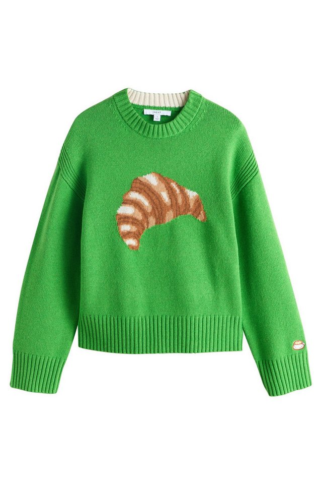 Next Rundhalspullover Rundhalspullover aus Wollmischgewebe (1-tlg) von Next