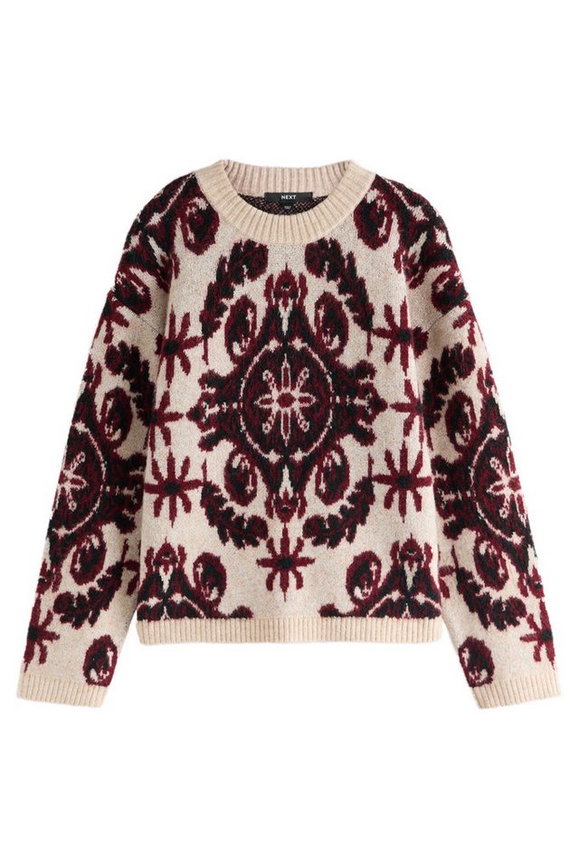 Next Rundhalspullover Statement-Rundhalspullover mit Paisley-Muster (1-tlg) von Next