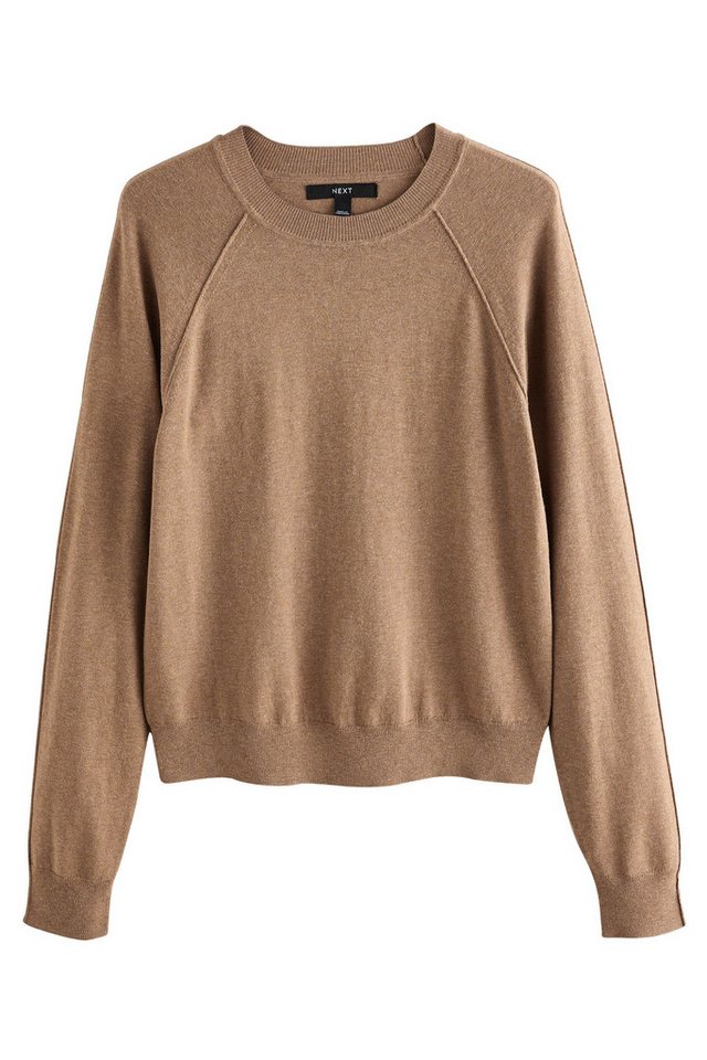 Next Rundhalspullover Weicher Strickpullover mit Rundhalsausschnitt (1-tlg) von Next