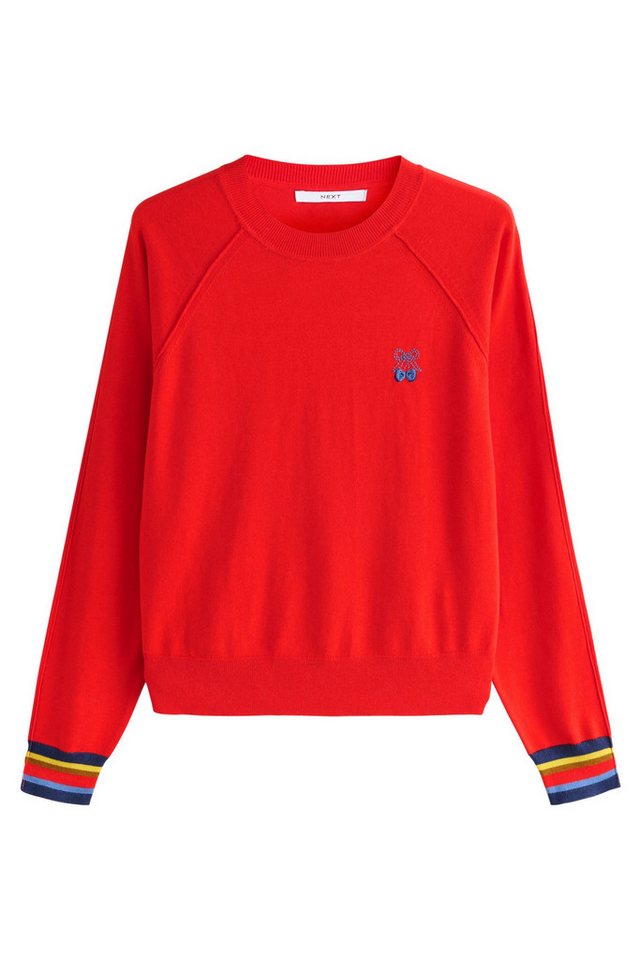 Next Rundhalspullover Weicher Strickpullover mit Rundhalsausschnitt (1-tlg) von Next