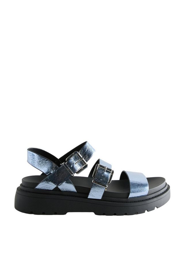 Next Sandale mit prägnanter Schnalle Keilsandalette (1-tlg) von Next