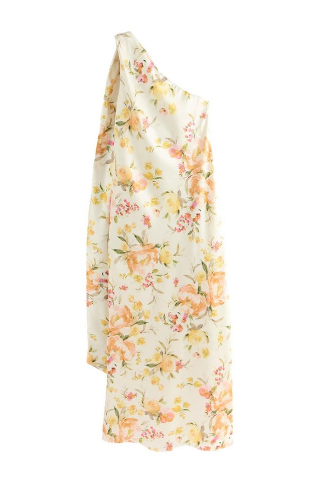 Next Satinkleid Maxi-Brautjungfernkleid aus Satin mit Schal (1-tlg) von Next