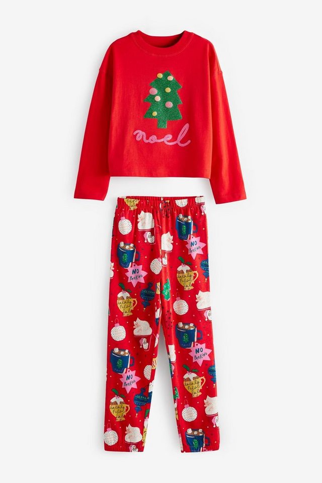 Next Schlafanzug Weihnachtlicher Pyjama (2 tlg) von Next