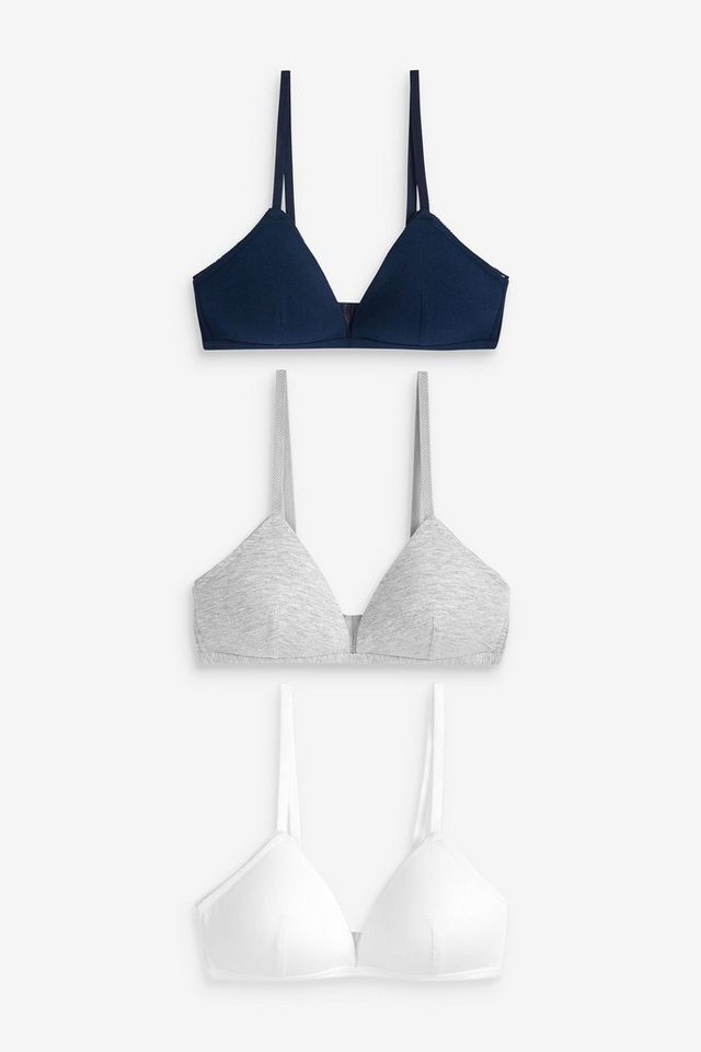 Next Set: Bügelloser BH Leicht wattierte, bügellose BHs für Teenager, (3-tlg) von Next
