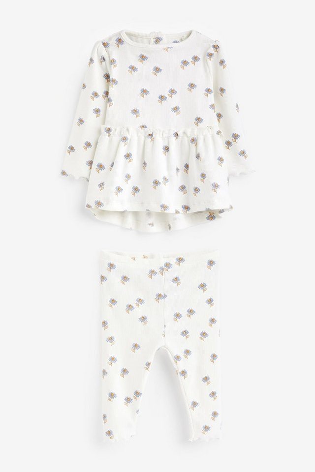 Next Shirt & Leggings Oberteil und Leggings fürs Baby im Set (2-tlg) von Next