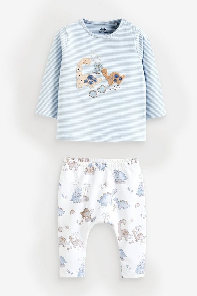 Next Shirt & Leggings Baby T-Shirt und Leggings, 2-teiliges Set (2-tlg) von Next