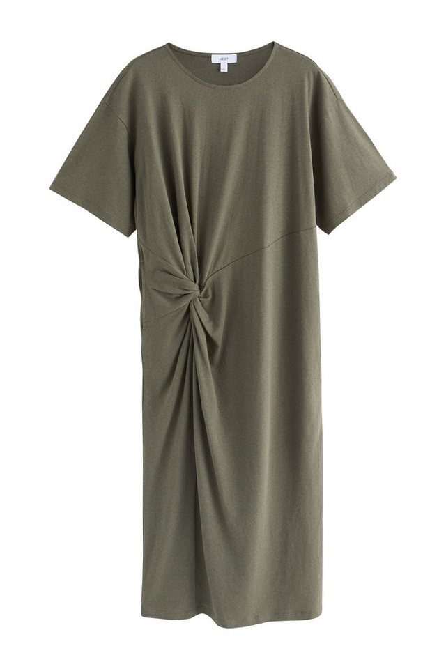 Next Shirtkleid Sommerliches T-Shirtkleid mit Drehung, Kurzgröße (1-tlg) von Next