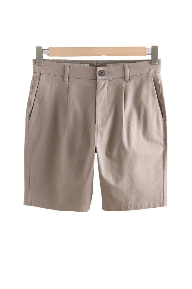 Next Shorts Straight Fit Chinoshorts mit Bundfalten (1-tlg) von Next