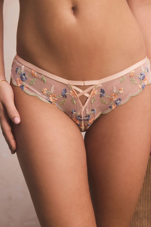 Next Slip Bestickter Slip mit hochwertigem Blumen-Print (1-St) von Next