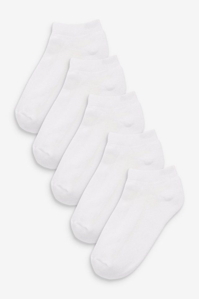 Next Sneakersocken Gepolsterte Sport-Sneakersocken, 5er-Pack (1-Paar) von Next