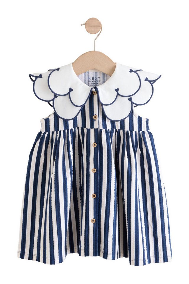 Next Sommerkleid Ärmelloses Sommerkleid mit Kragen (1-tlg) von Next