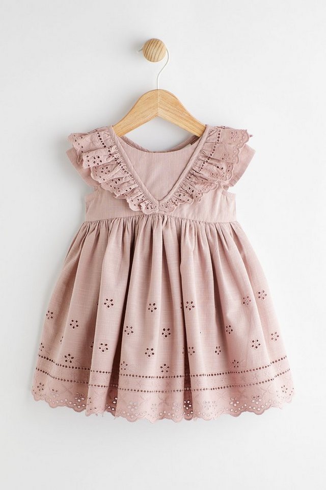 Next Sommerkleid Baby-Kleid mit Lochstickerei (1-tlg) von Next