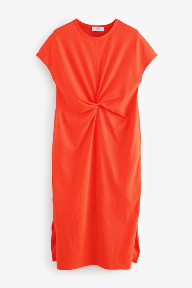 Next Sommerkleid Kurzärmliges T-Shirtkleid Sommerkleid mit Drehung (1-tlg) von Next