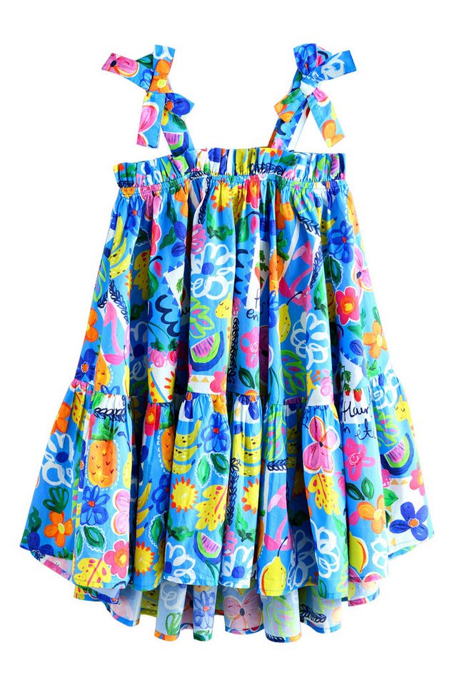 Next Sommerkleid Sommerkleid mit Trägern und Schleife (1-tlg) von Next