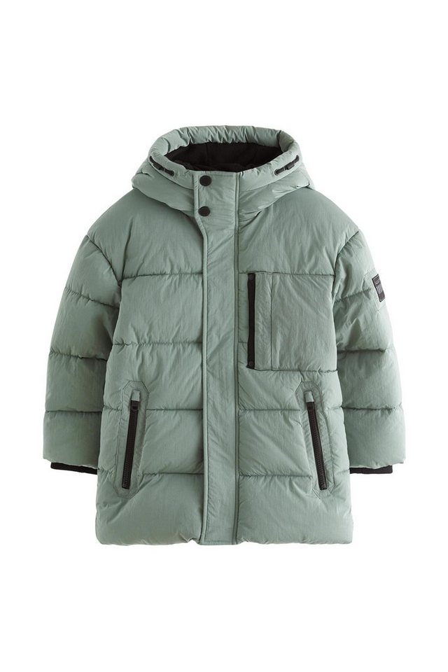 Next Steppjacke Wattierter Puffermantel im Utility-Stil (1-St) von Next