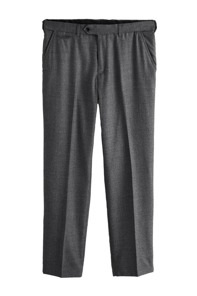 Next Stoffhose Signature karierte Wollhose mit Motion Flex-Bund (1-tlg) von Next