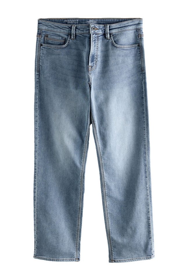 Next Straight-Jeans Straight Fit Jeans mit Comfort Stretch (1-tlg) von Next
