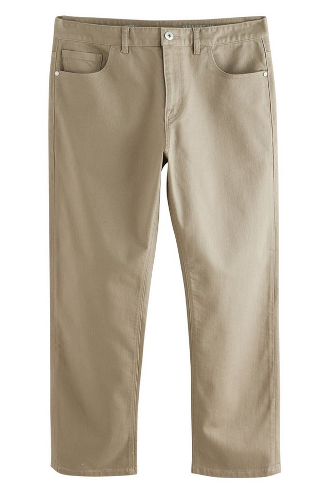 Next Straight-Jeans Straight-Fit Stretch-Jeans mit Gürtel (1-tlg) von Next