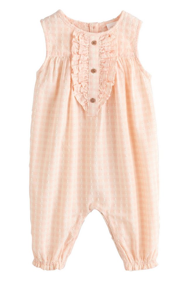 Next Strampler Baby-Strampler mit Rüschenbesatz (1-tlg) von Next