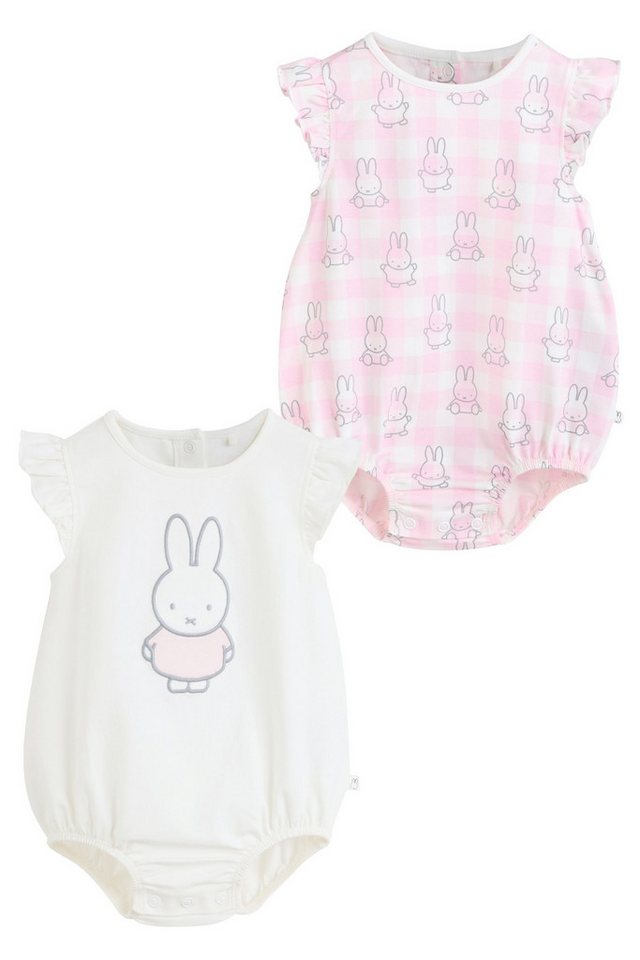 Next Strampler Miffy Babystrampler, 2er-Pack (2-tlg) von Next