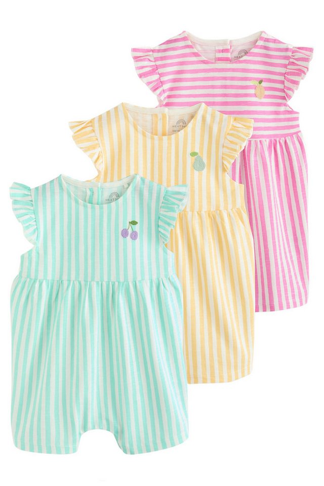 Next Strampler Strampelanzüge im 3er-Pack (3-tlg) von Next