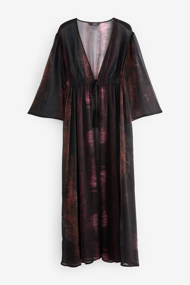 Next Strandkleid Kimono-Maxikleid mit Bindegürtel (1-tlg) von Next