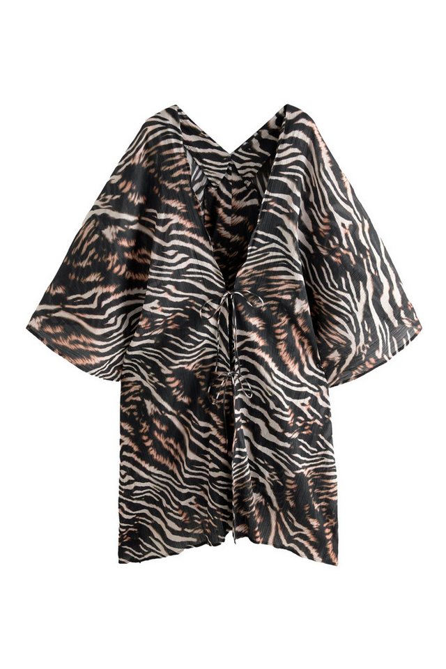 Next Strandkleid Strand-Cover-up aus 100 % Baumwolle mit Struktur (1-tlg) von Next