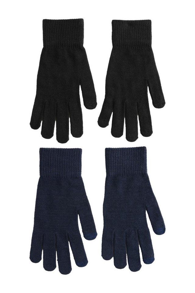 Next Strickhandschuhe 2er-Pack Touchscreen-Handschuhe (2-St) von Next