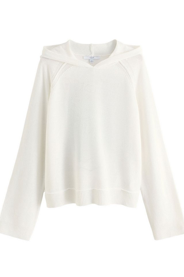 Next Strickpullover Leichtes Relaxed Fit Hoodie aus Strick mit Print (1-tlg) von Next