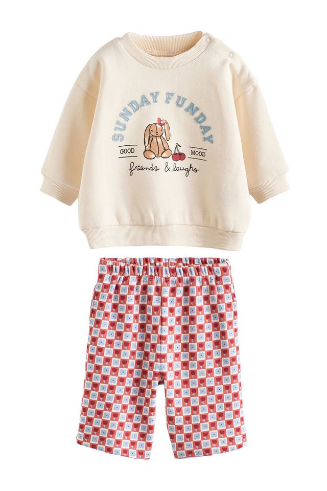 Next Top & Leggings Baby Sweatshirt und Hose im 2-teiligen Set (2-tlg) von Next