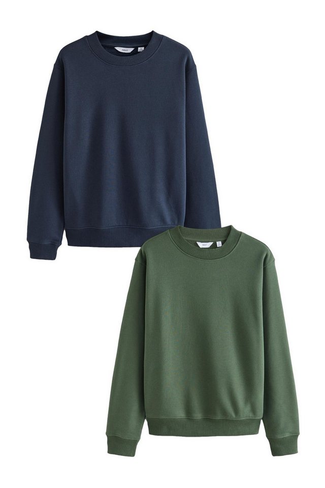 Next Sweatshirt Sweatshirt mit Rundhalsausschnitt (2-tlg) von Next