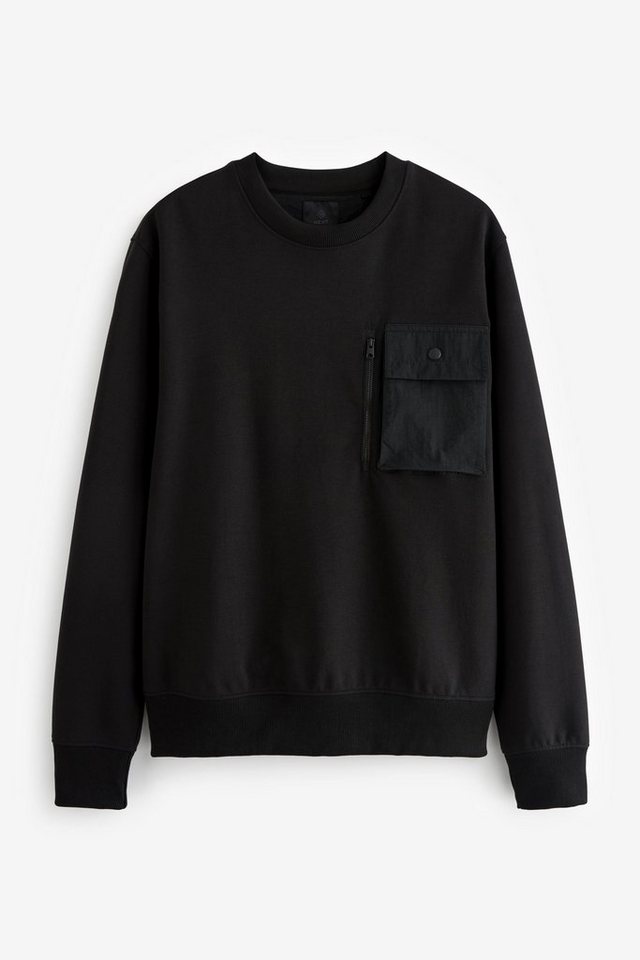 Next Sweatshirt Utility-Sweatshirt mit Rundhalsausschnitt (1-tlg) von Next