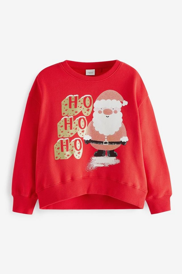 Next Sweatshirt Weihnachtspullover mit Rundhalsausschnitt (1-tlg) von Next
