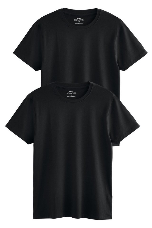 Next T-Shirt Comfort T-Shirt, 2er-Pack (2-tlg) von Next