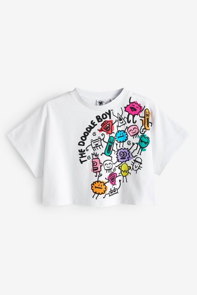 Next T-Shirt Doodle Boy Artist Boxy T-Shirt (1-tlg) von Next