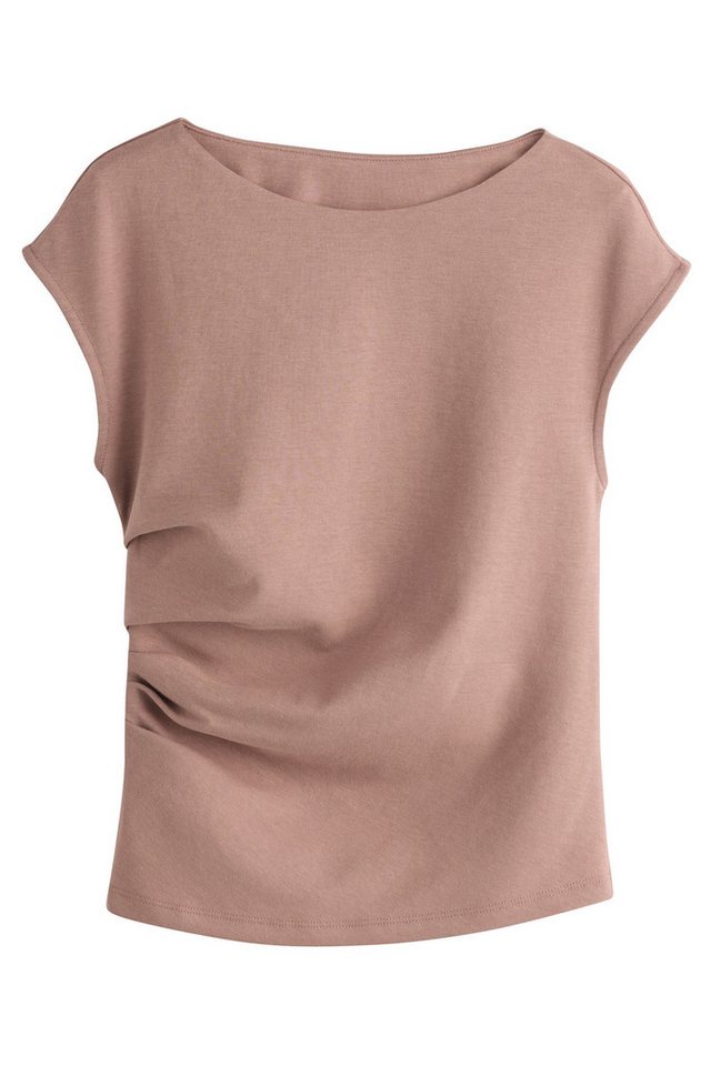 Next T-Shirt Drapiertes T-Shirt aus Jersey (1-tlg) von Next