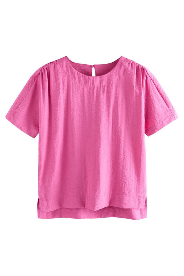 Next T-Shirt Kastiges T-Shirt aus Strukturmaterial (1-tlg) von Next