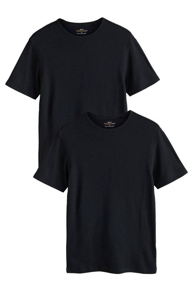 Next T-Shirt Kurzärmelige Thermo-Oberteile im 2er-Pack (2-tlg) von Next