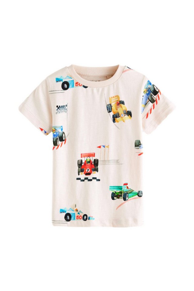 Next T-Shirt Kurzarm-T-Shirt mit durchgehendem Print (1-tlg) von Next