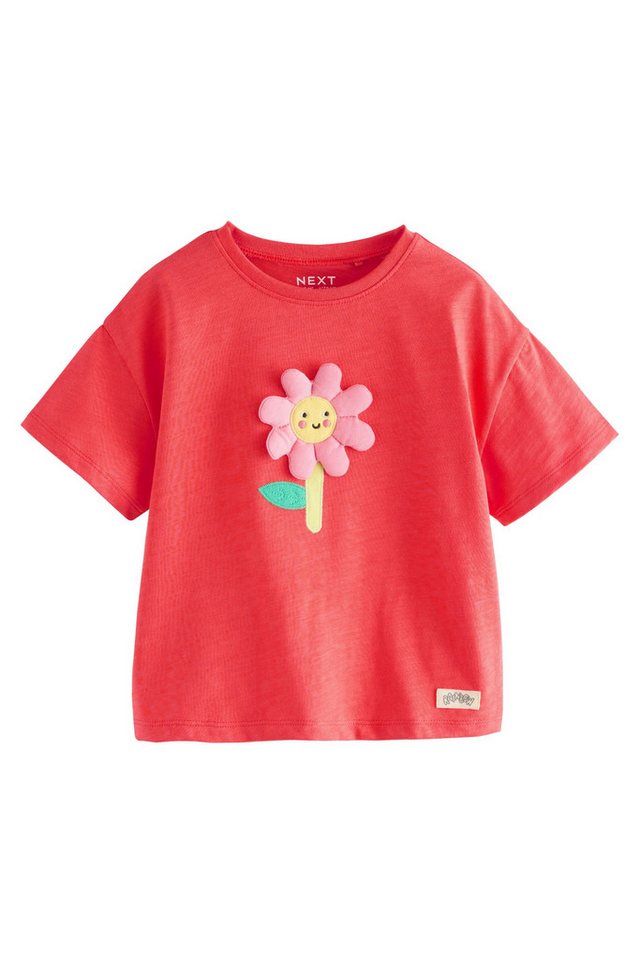 Next T-Shirt Kurzarmshirt aus 100 % Baumwolle (1-tlg) von Next