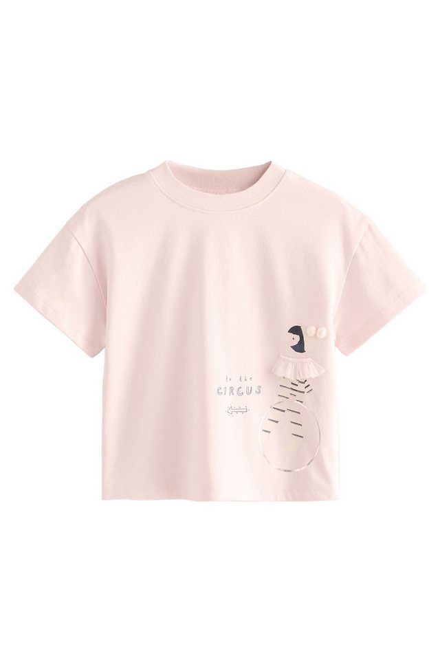 Next T-Shirt Kurzarmshirt aus 100 % Baumwolle (1-tlg) von Next