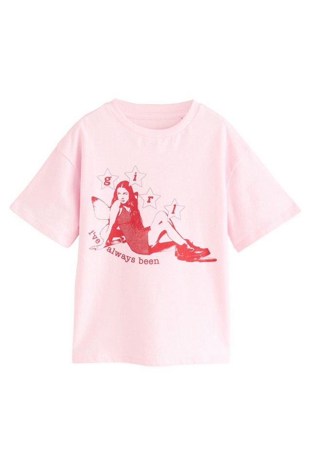 Next T-Shirt Lizenziertes Oversized Fit T-Shirt, Olivia Rodrigo (1-tlg) von Next